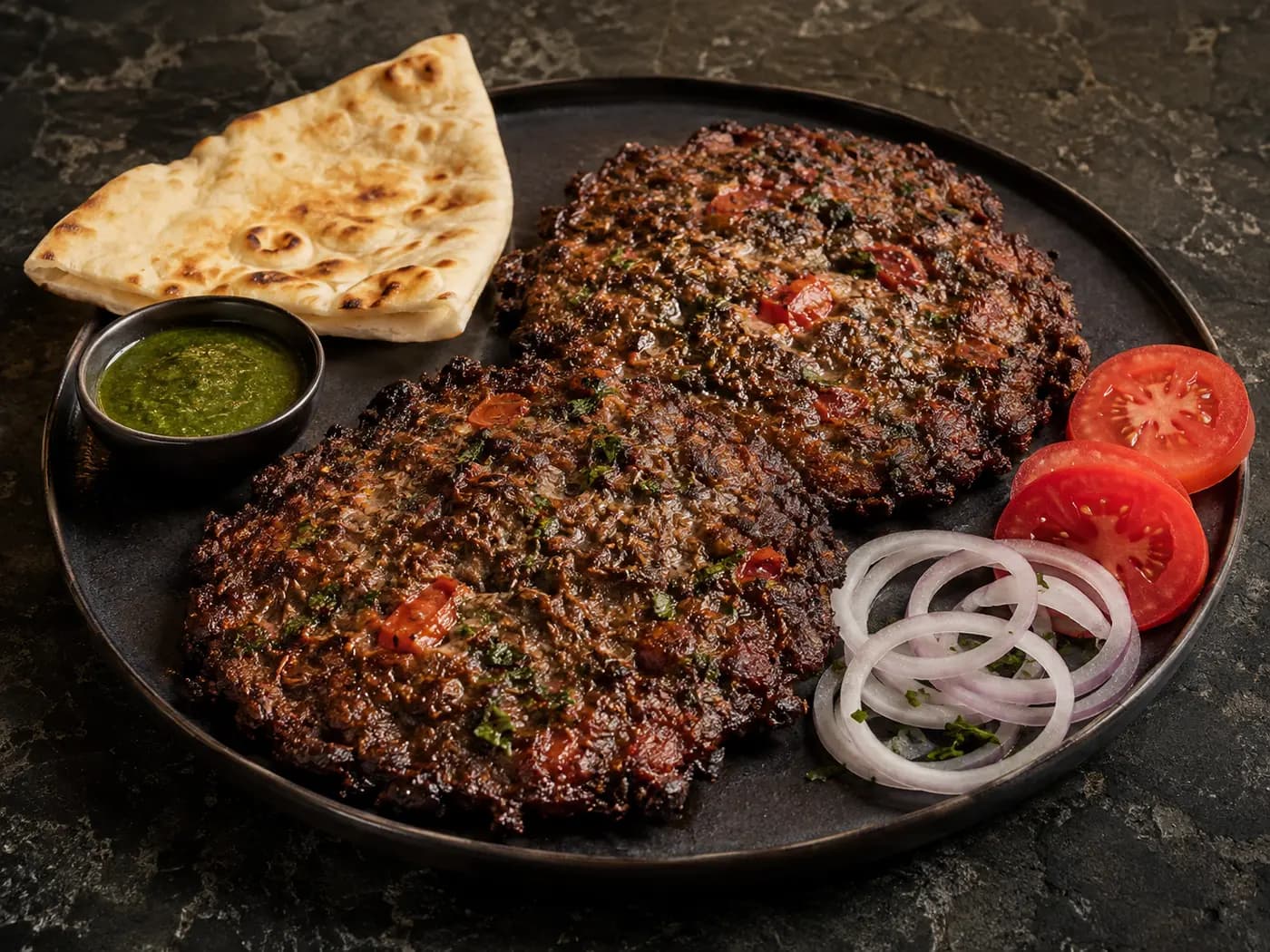 Peshawari Chapli Kebab